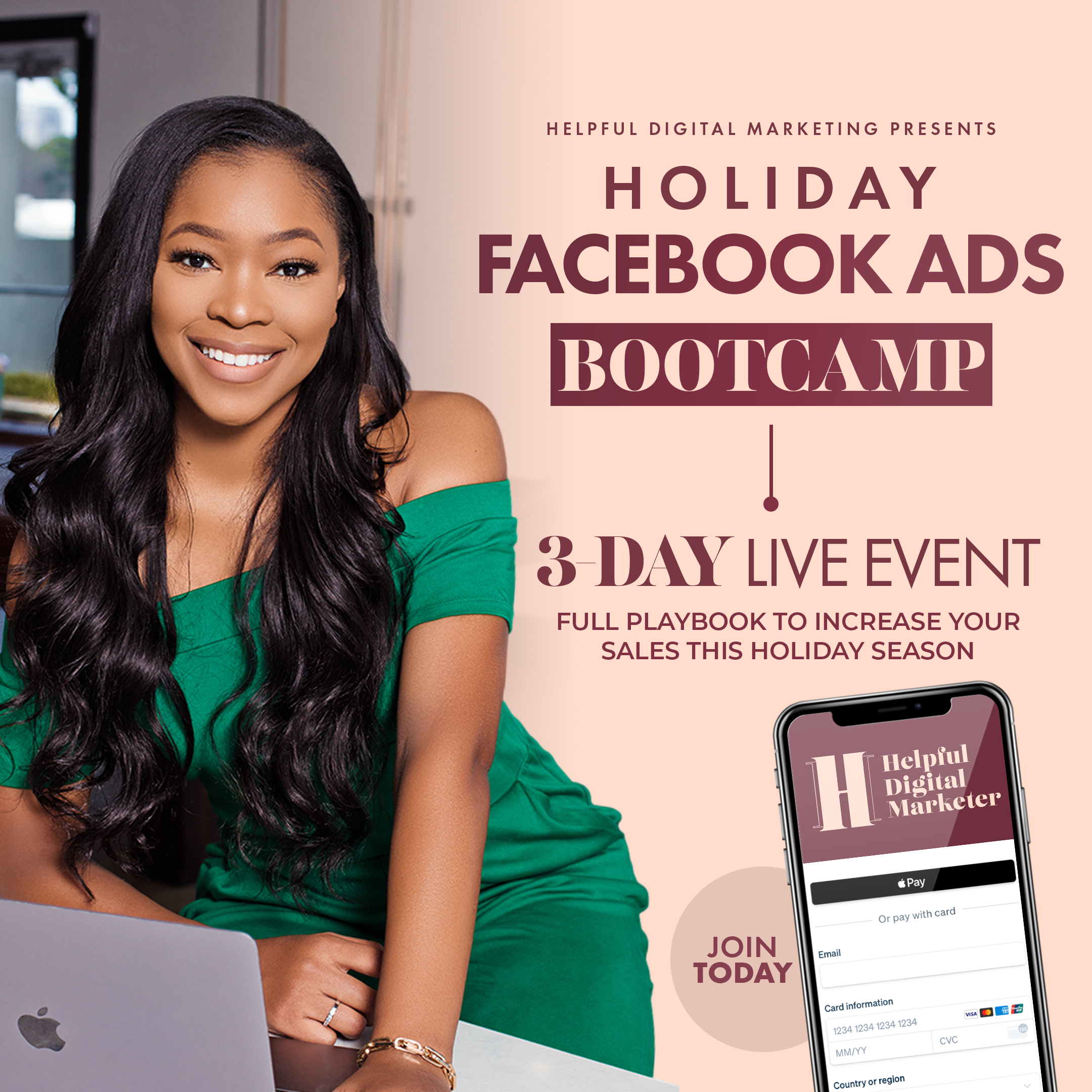 Holiday Facebook Ads LIVE Bootcamp
